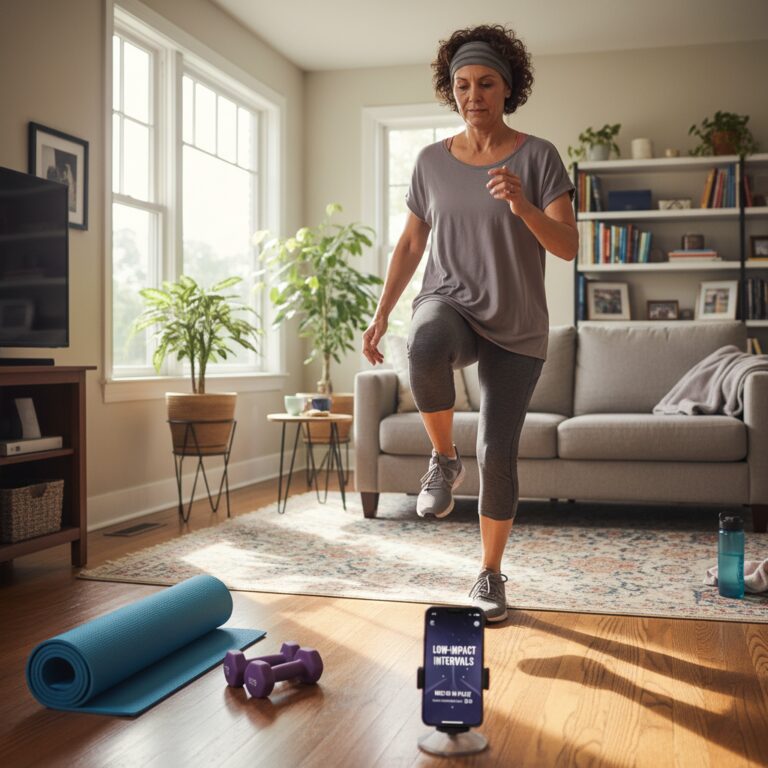 Scared of ‘All-Out’ Workouts? Beginner HIIT Apps That Coach You Safely After 40 (Or When You’re Out of Shape)